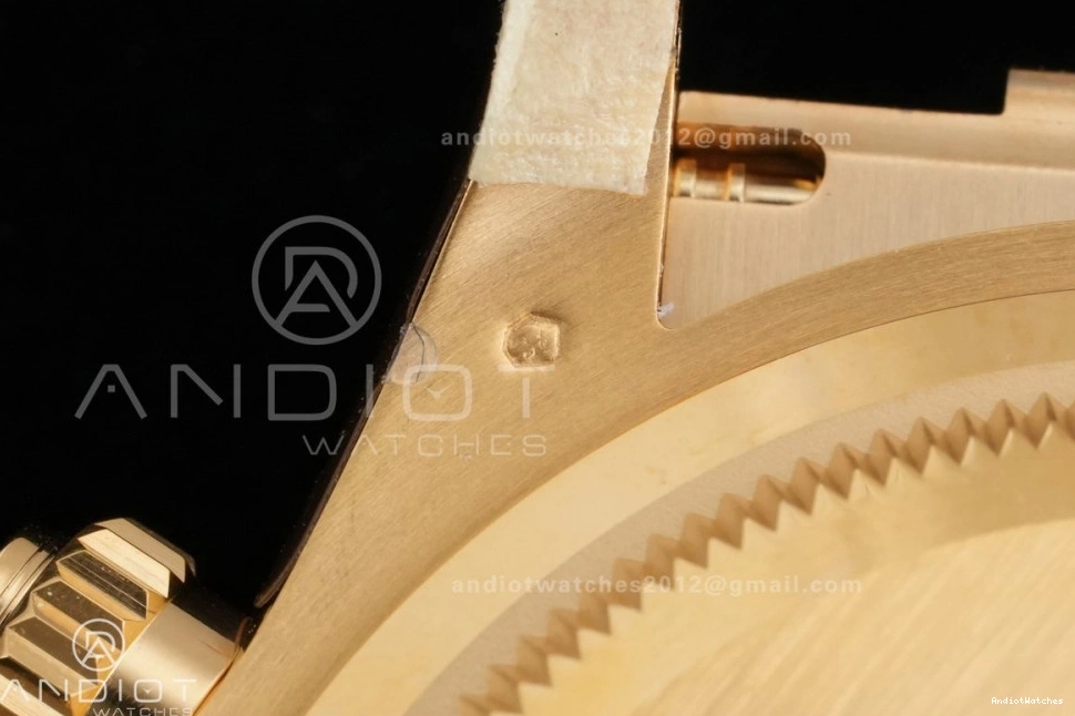 Gold VSF 804 Daytona Marker Weight Black Best Snug Gain Black Dial 1:1 DD Stick Sub-dial Oyster-flex Rim Edition 126518 on Strap 0308